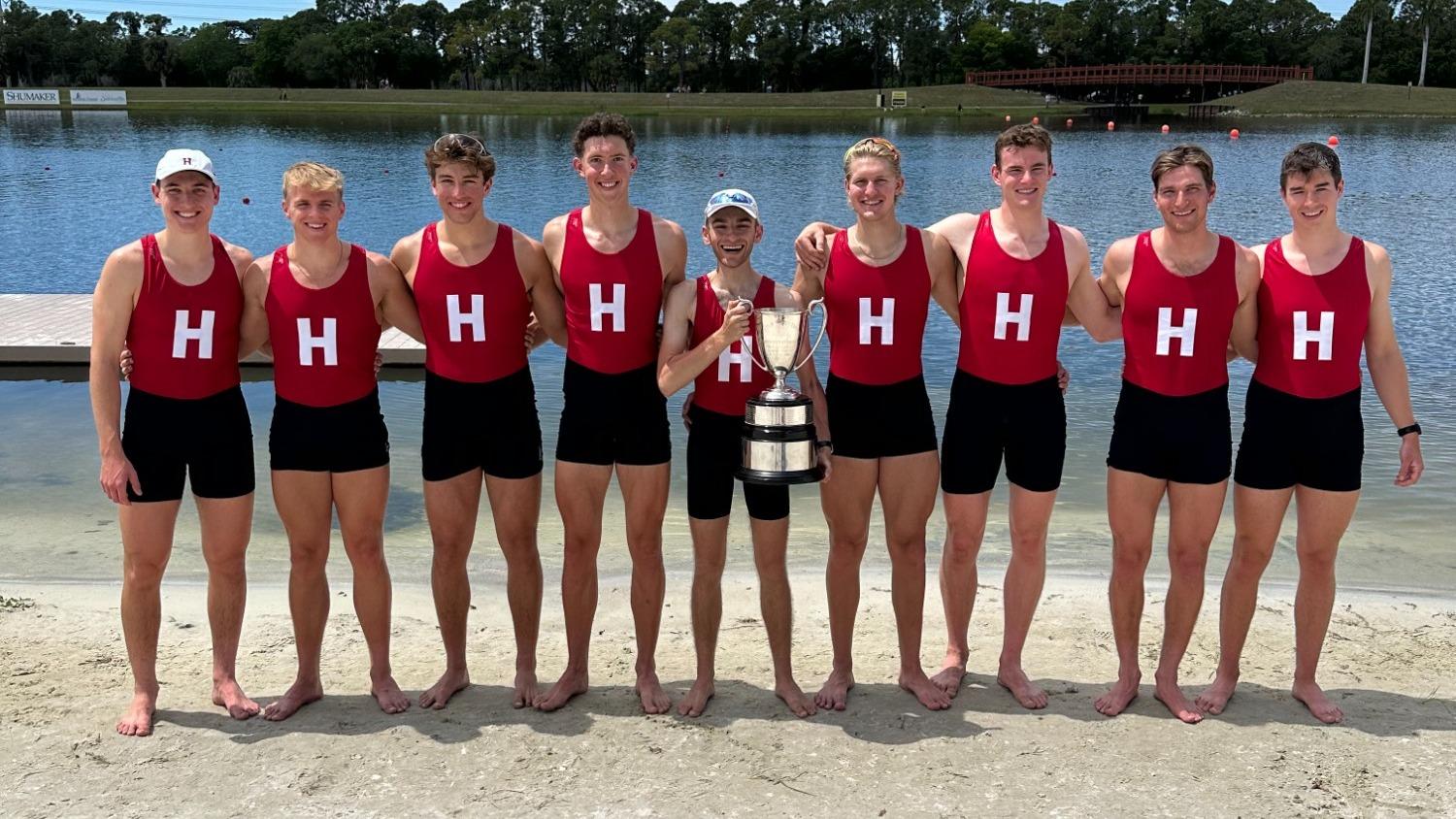 Rowing News | Harvard Men's Heavyweight First Varsity Eight Wins ...