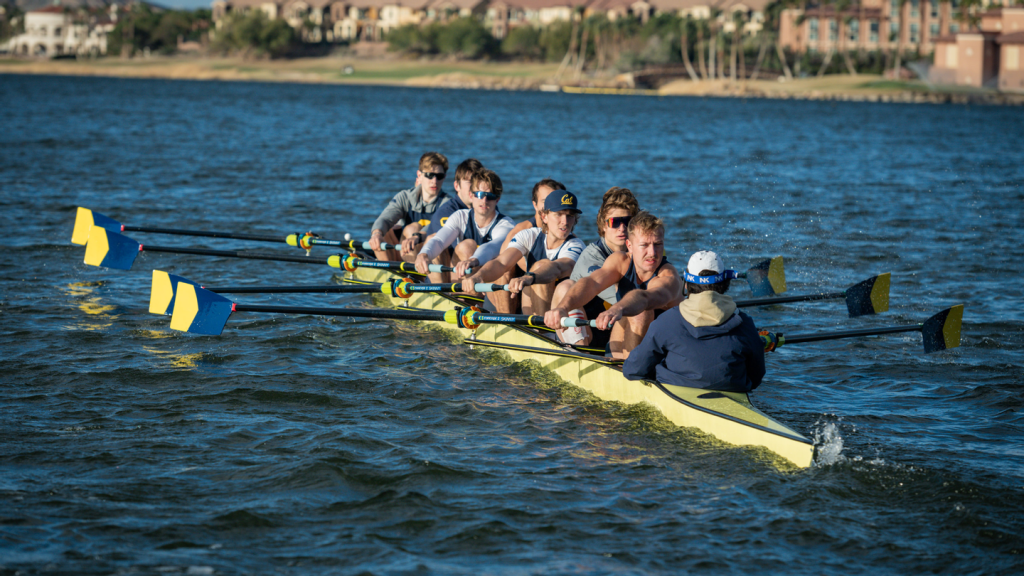 Rowing News | Cal Men's Rowing Sweeps First Day At Las Vegas Invitational