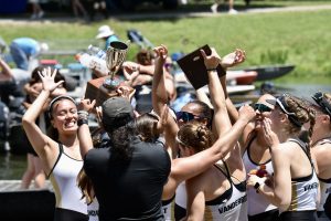 Vanderbilt rowing celebration