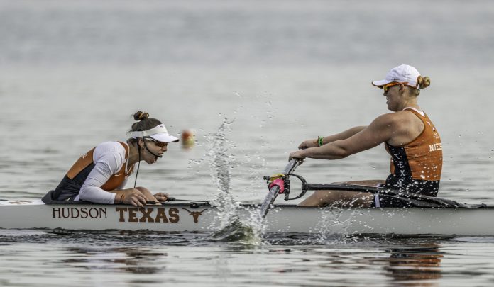Texas rowing at NCAA Championship