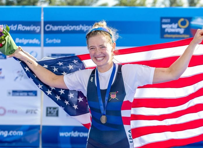 sophia luwis lightweight rowing world championship 2023