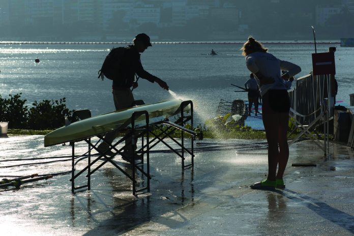 boat washing rio olympics gevvie stone gregg stone