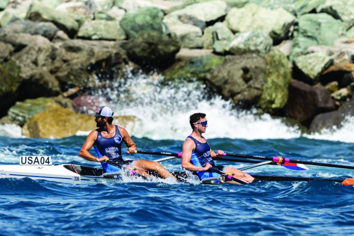 coastal rowing rough water lisa worthy